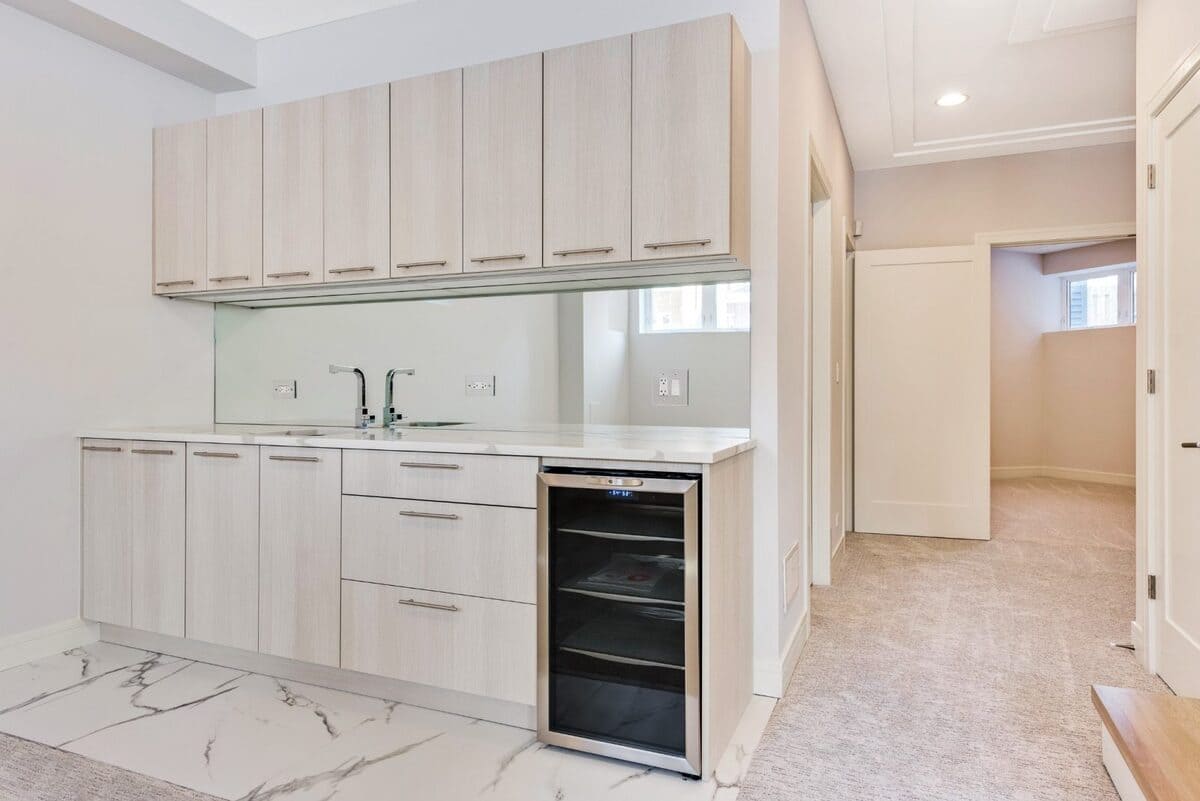 Basement Remodel with Kitchenette