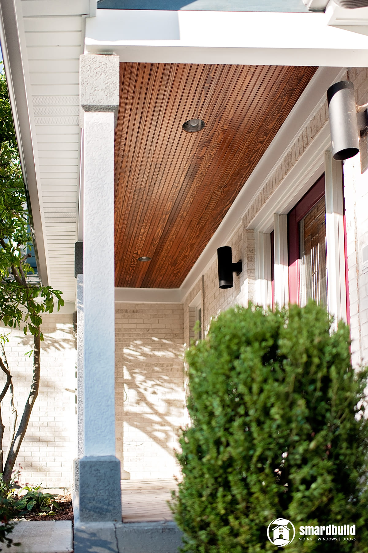 Porch Beadboard Ceiling Naperville Siding Remodeler