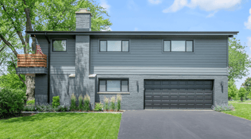 types of exterior siding remodeled home in naperville