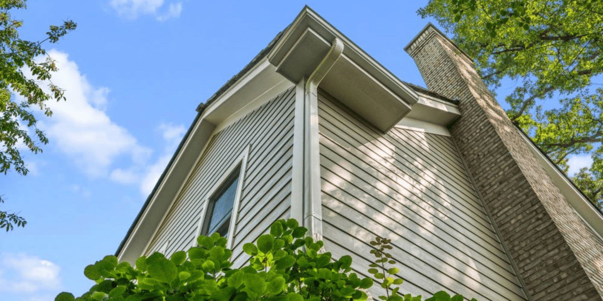 Beige Exterior Home Siding Color