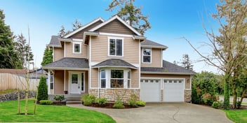 Beige Home Color Brown Siding 