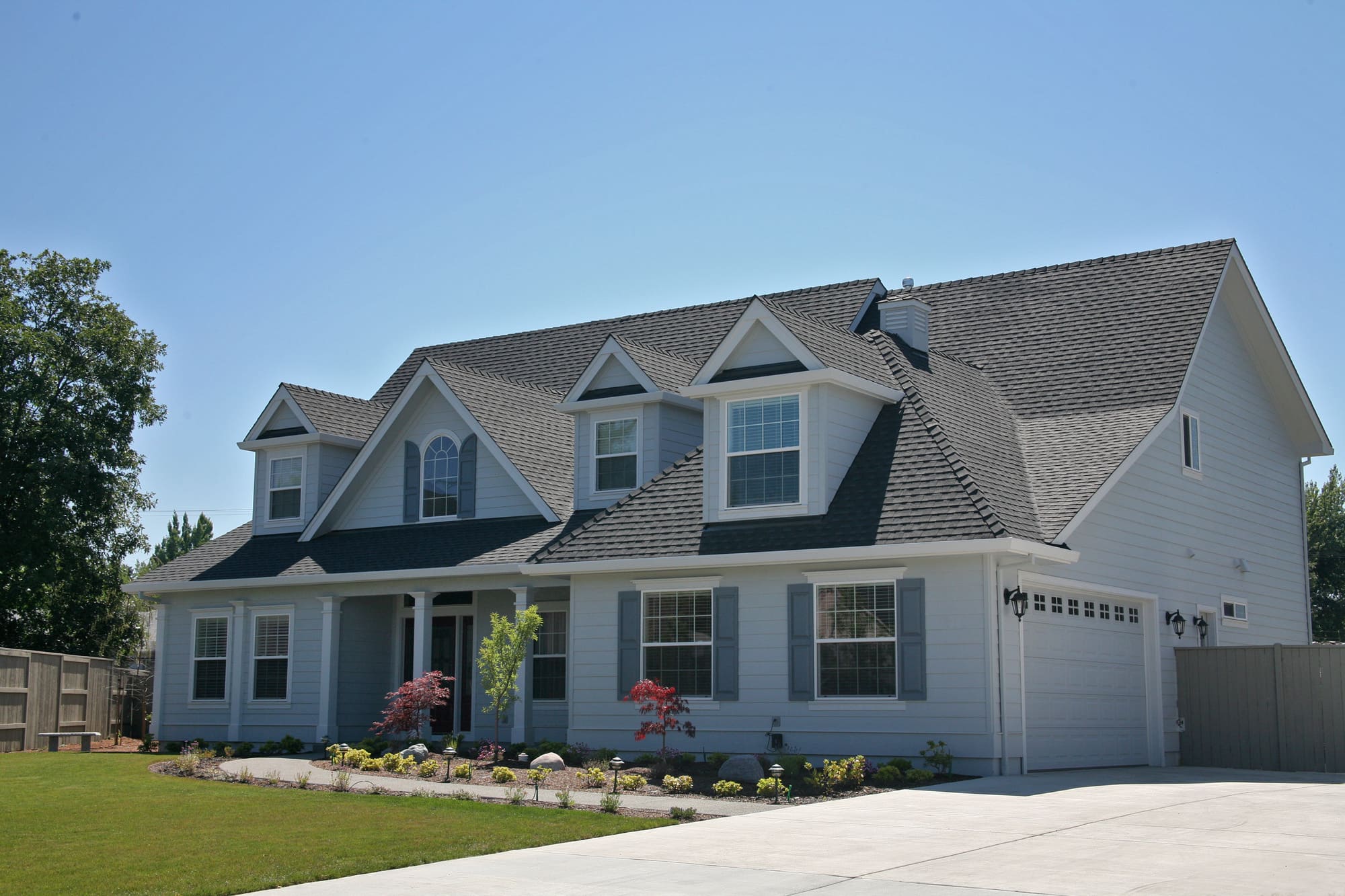 Stock Image of New Windows on House