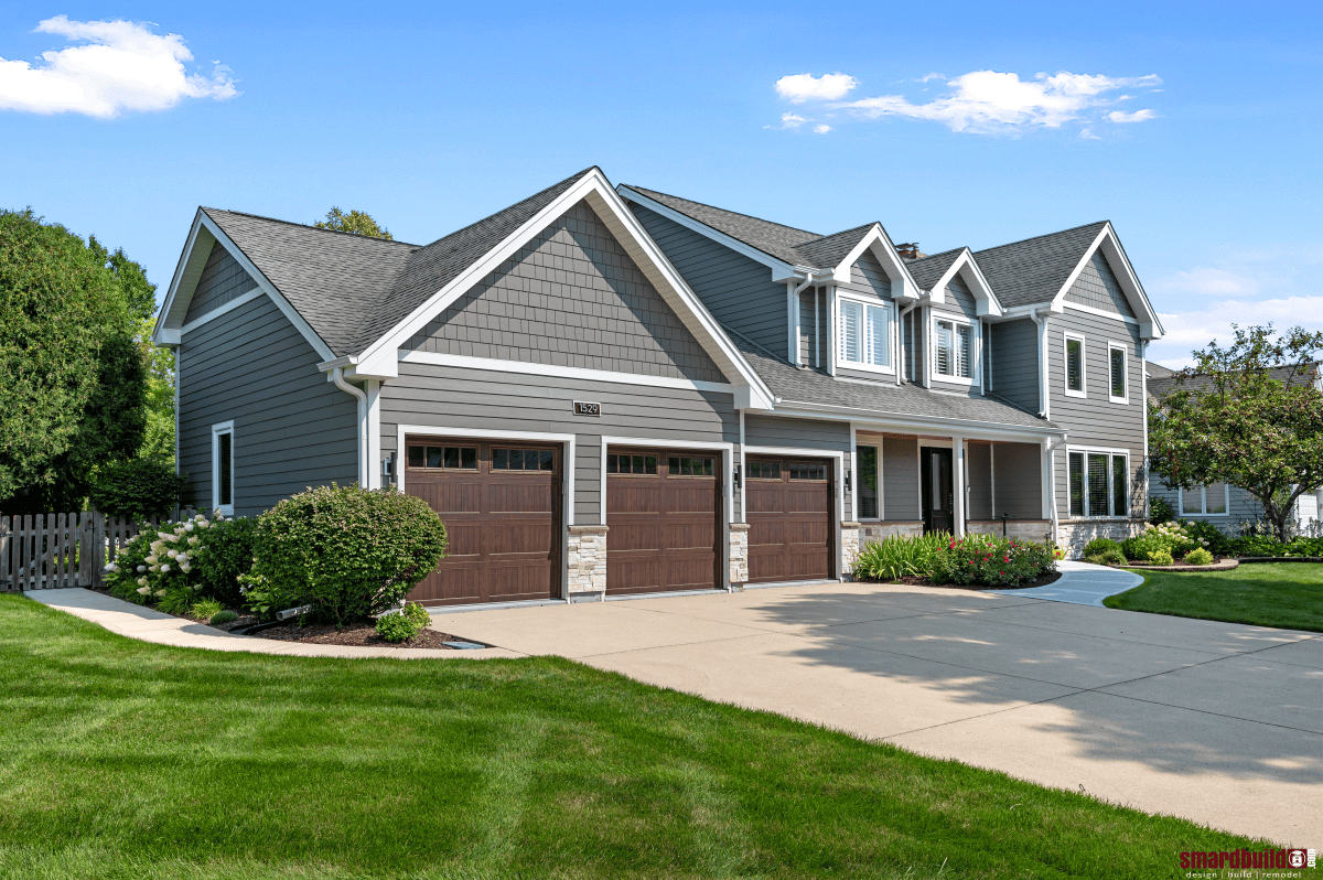 Modern Naperville Entry and Siding Remodel Smardbuild